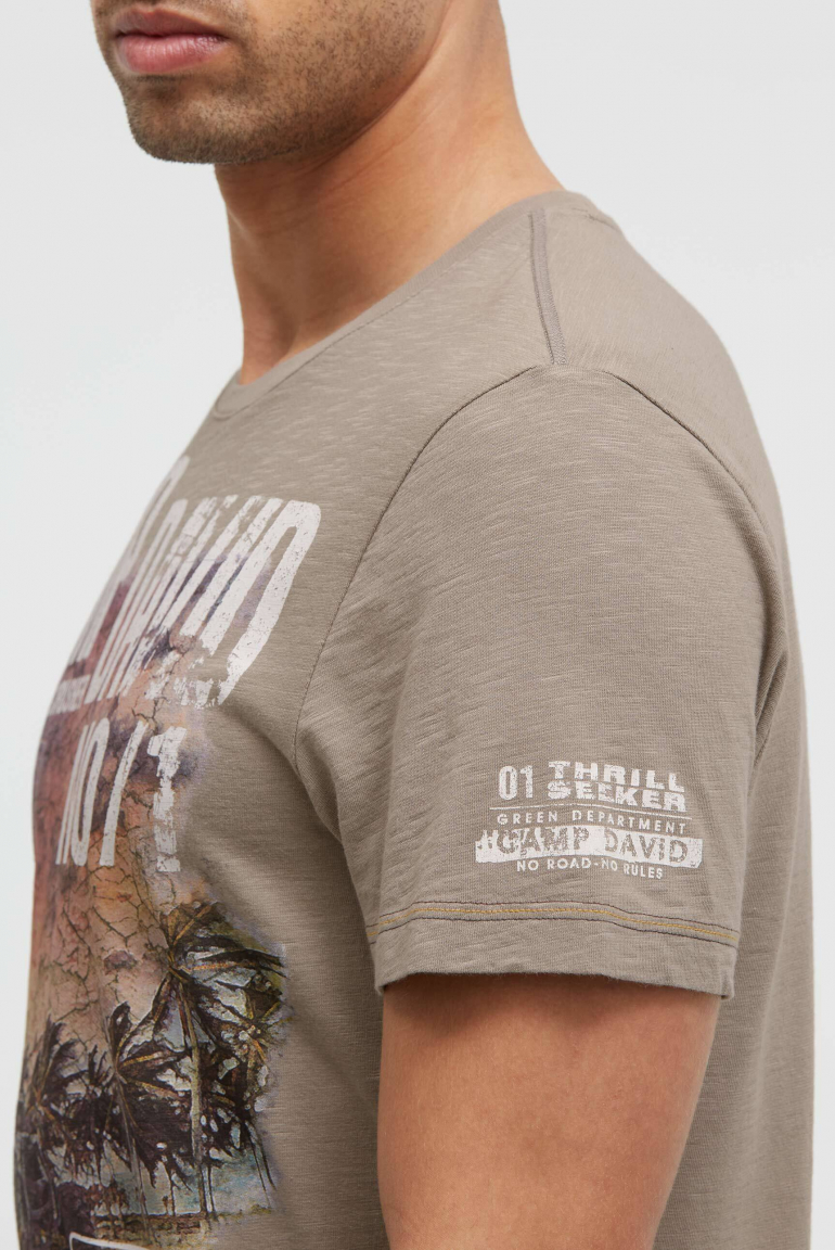 T-Shirt Rundhals mit Photoprint