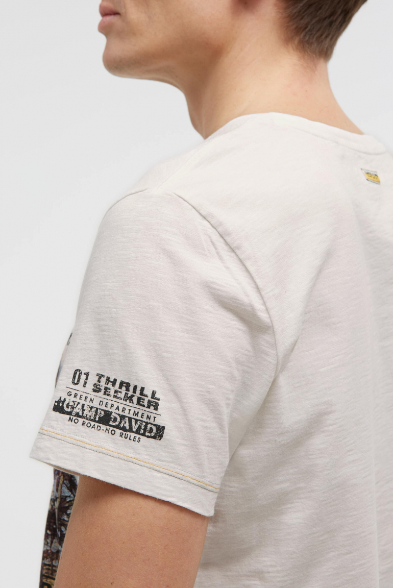 T-Shirt Rundhals mit Photoprint