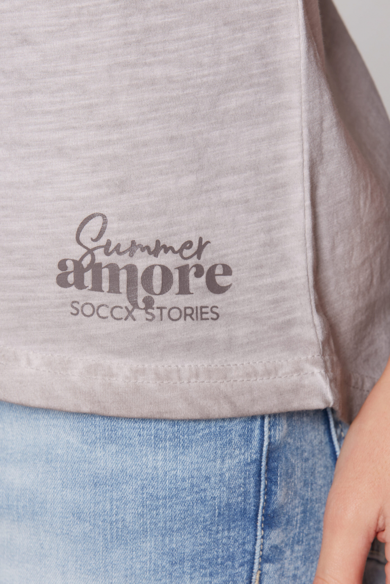 Top mit Rücken-Detail