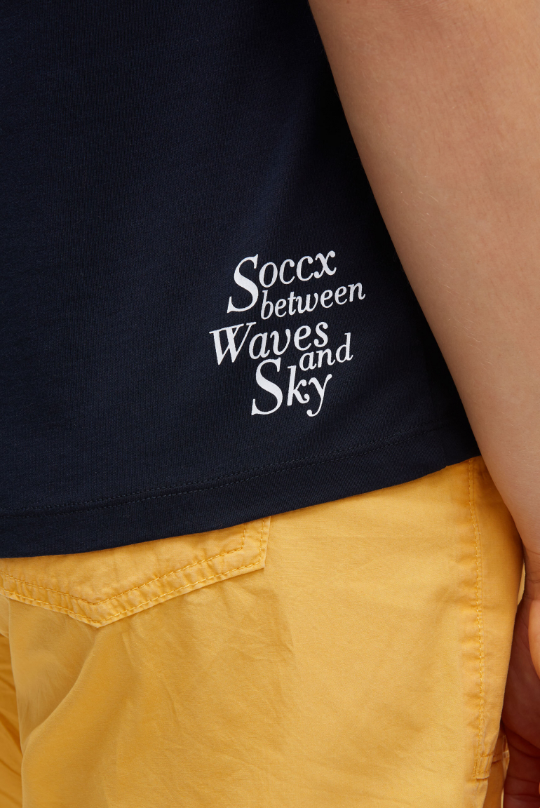 Ärmelloses Shirt mit Logo Prints