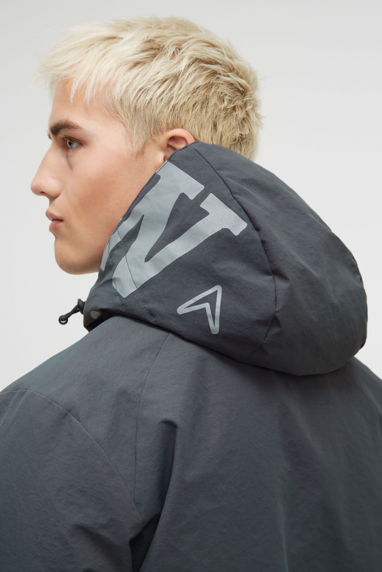 Funktionsjacke mit Kapuze