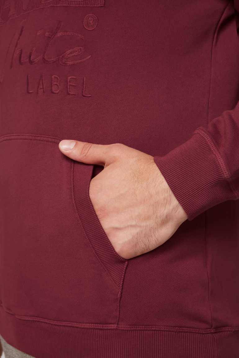 Hoodie mit tonigem Logo Artwork