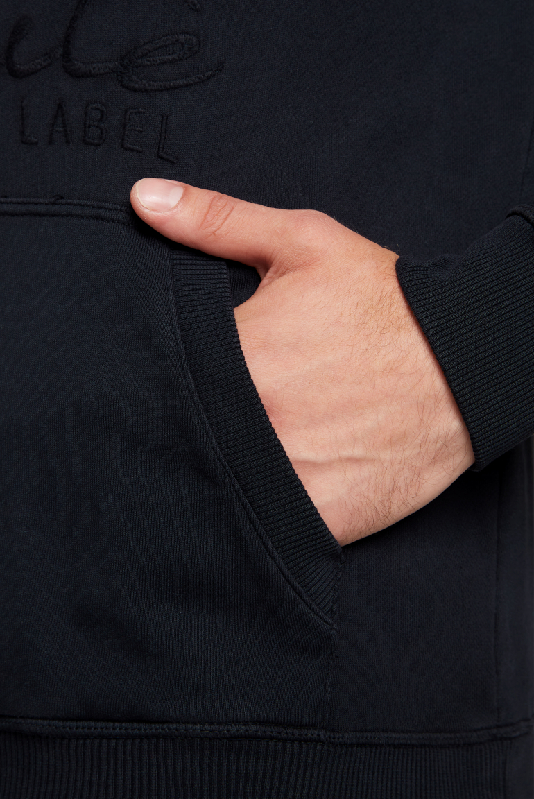 Hoodie mit tonigem Logo Artwork