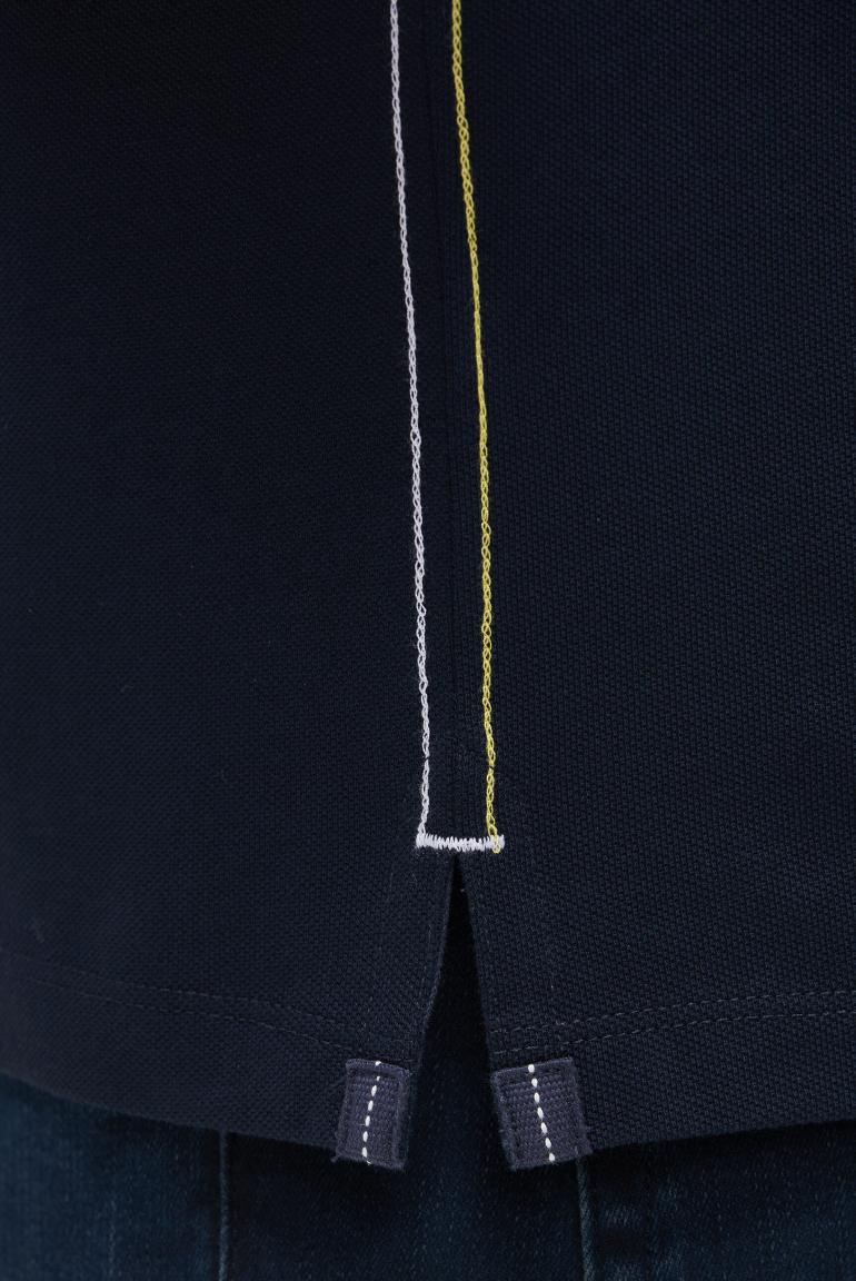 Poloshirt aus Pikee mit Logo Artworks