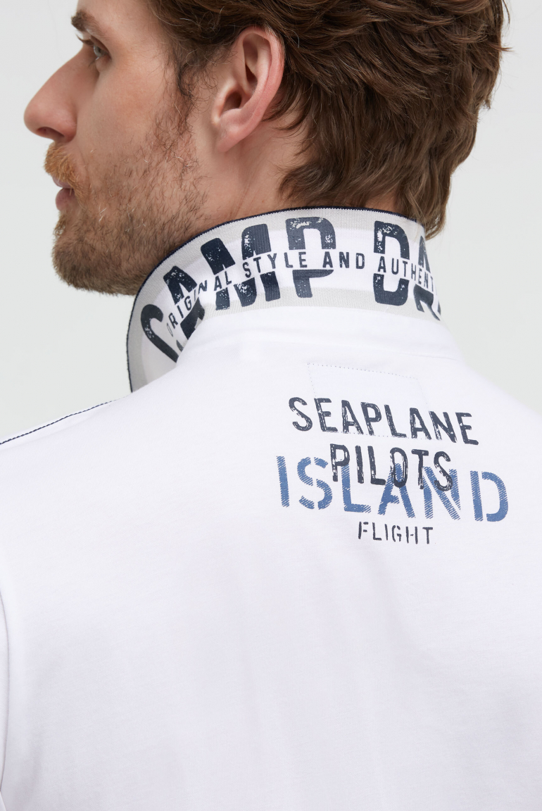 Poloshirt Kurzarm mit Logo-Applikationen