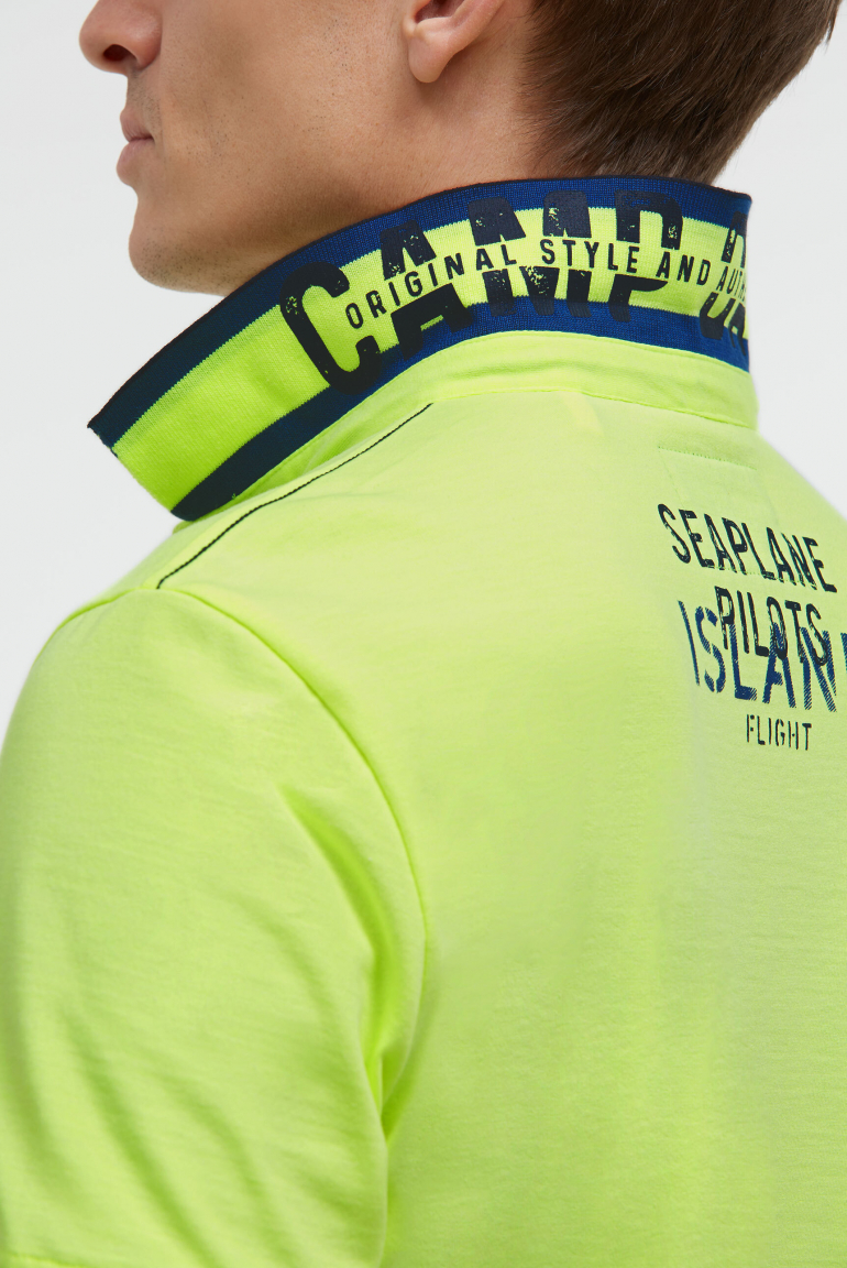 Poloshirt Kurzarm mit Logo-Applikationen