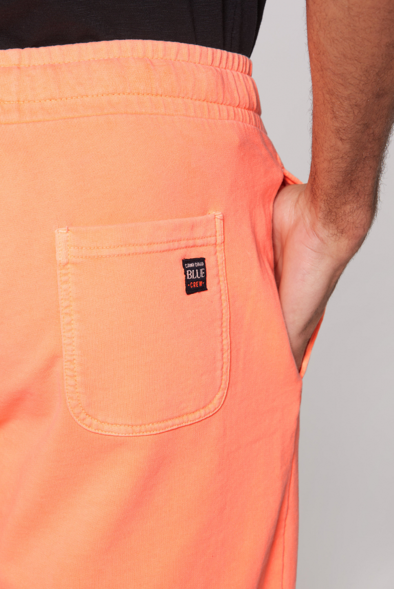 Sweatshorts mit Logo-Puff-Print