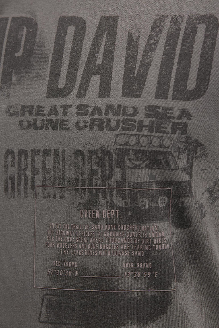 T-Shirt mit Photo- und Rubber-Print