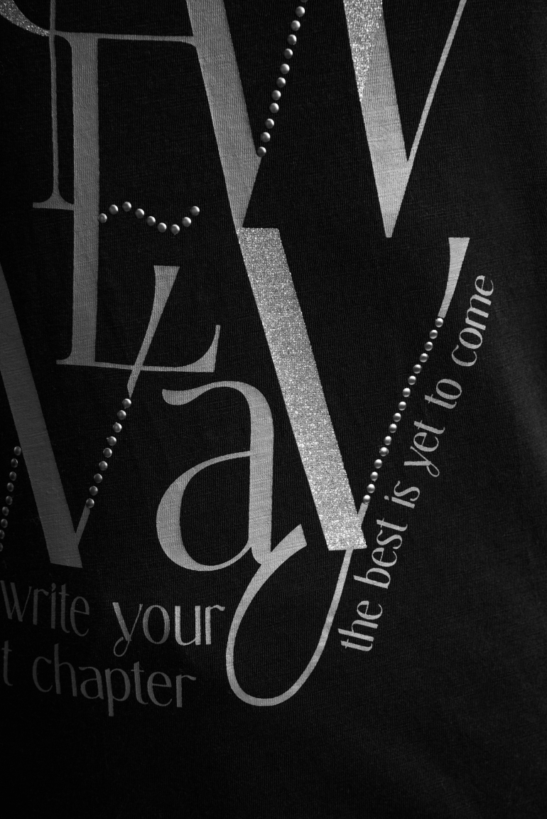 T-Shirt Rundhals mit Artwork