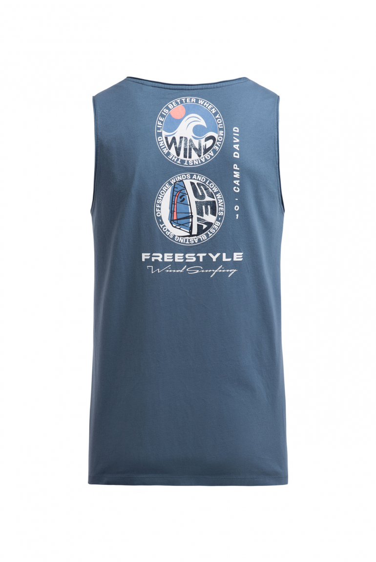 Tanktop mit Rücken-Print