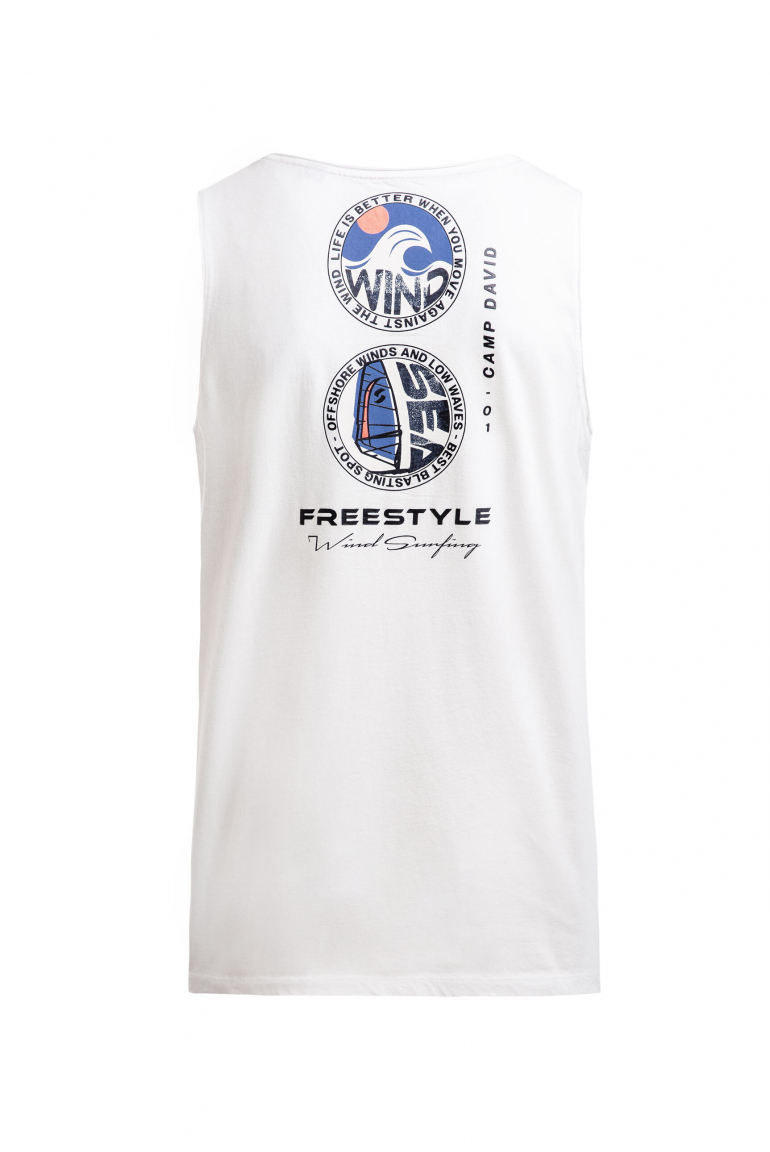 Tanktop mit Rücken-Print