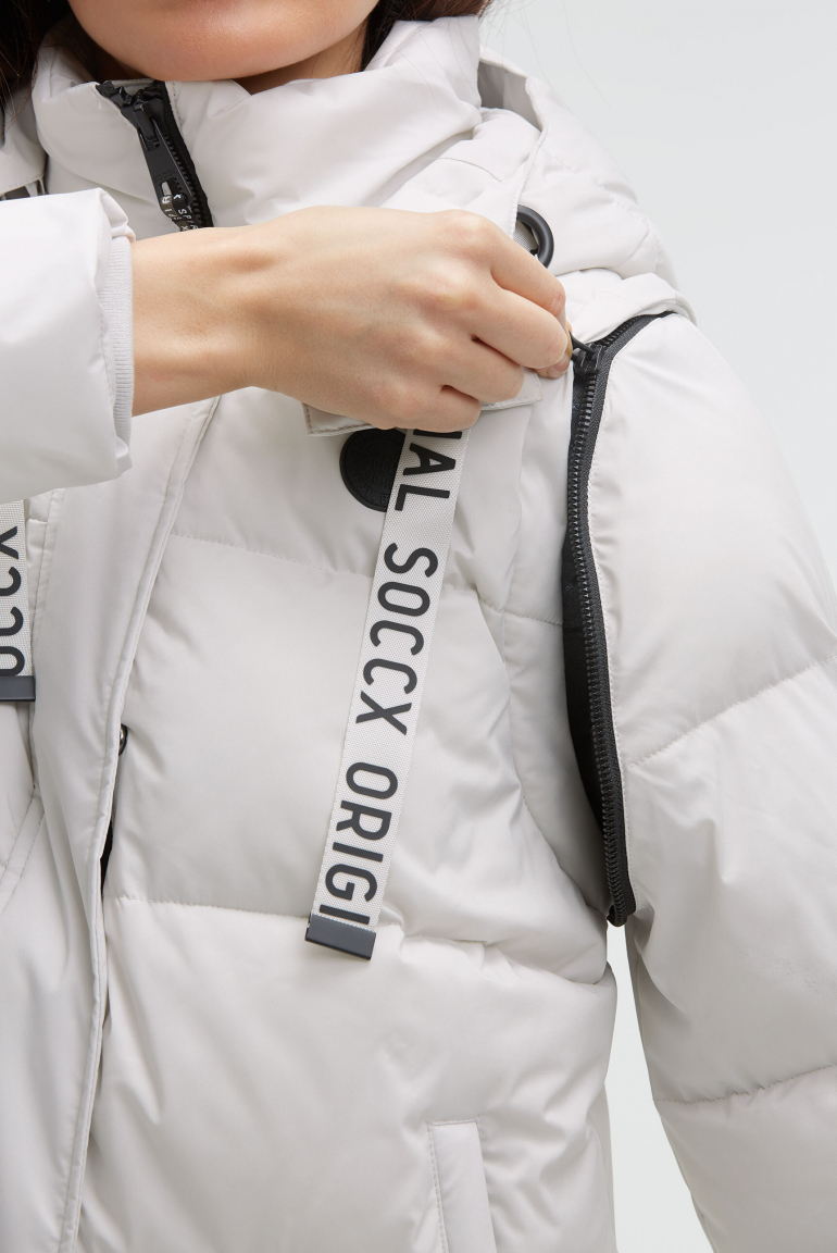 2-in-1 Puffer Coat und Weste