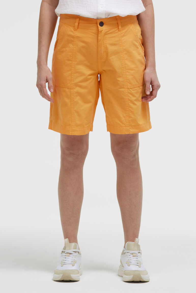 Bermudashorts mit Zip Fly