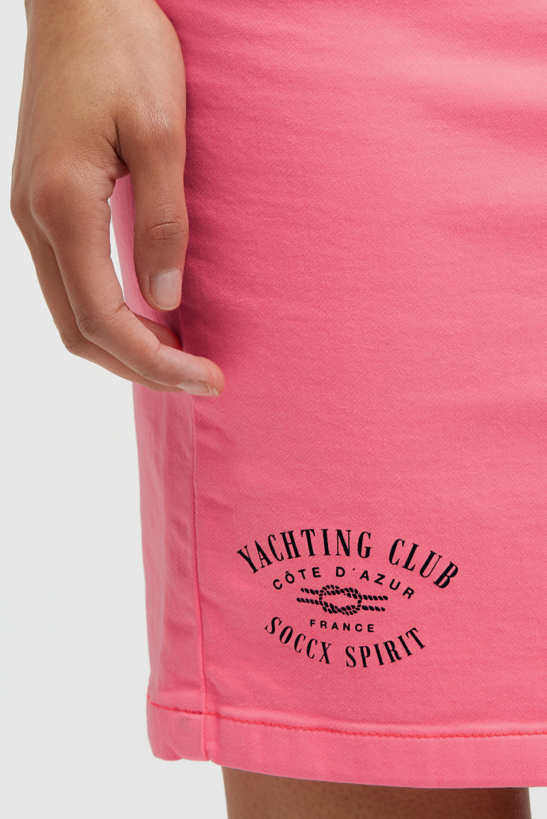 Kurzer Jeansrock AN:NE mit Print